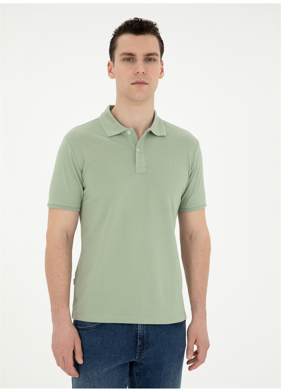 Pierre Cardin Düz Çağla Erkek Polo T-Shirt SUNNY_2