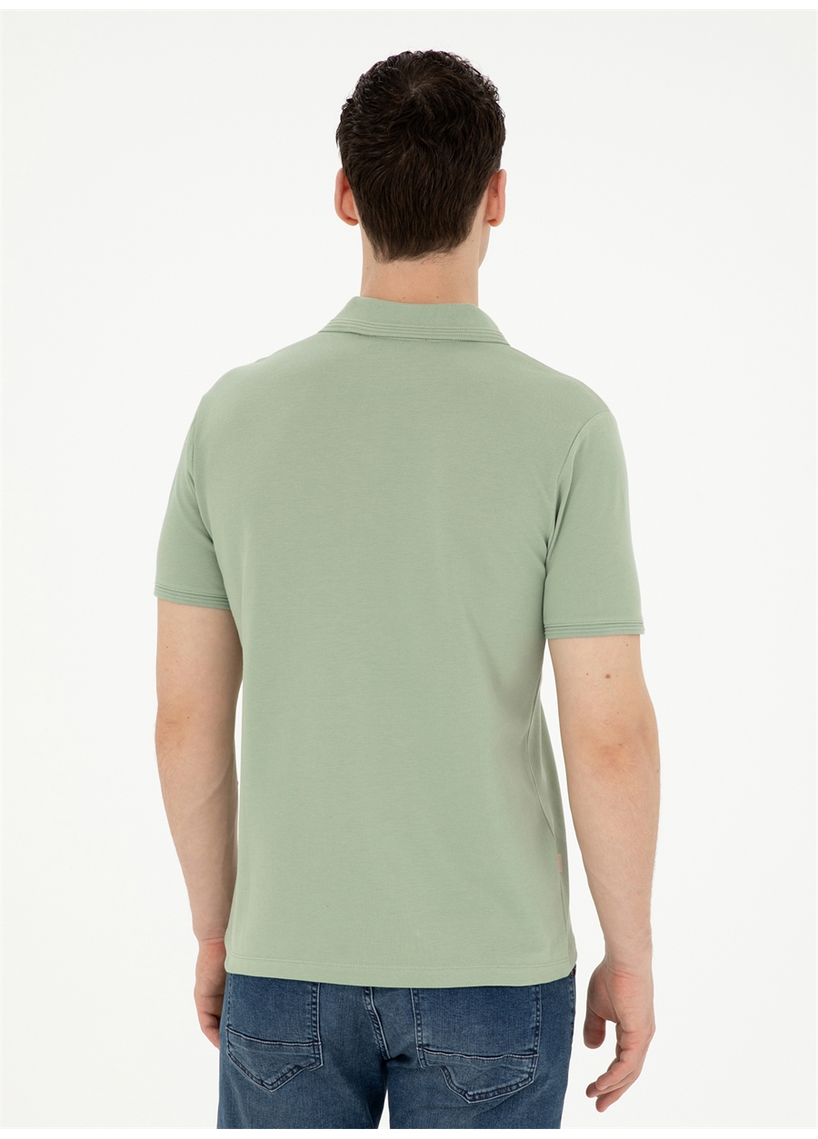 Pierre Cardin Düz Çağla Erkek Polo T-Shirt SUNNY_4