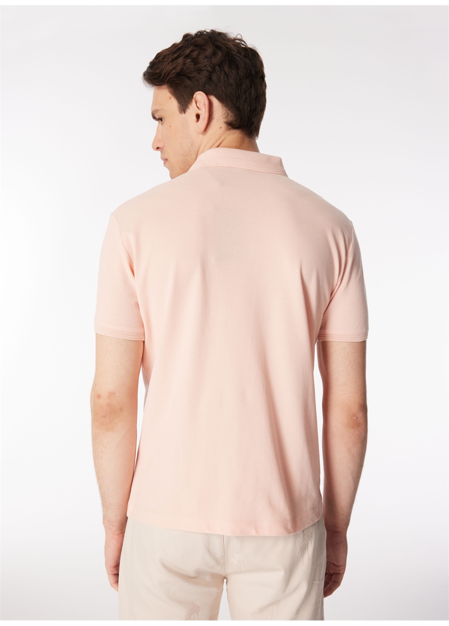 Pierre Cardin Düz Pudra Erkek Polo T-Shirt SUNNY_4