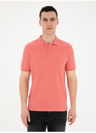 Pierre Cardin Düz Mercan Erkek Polo T-Shirt SUNNY_2