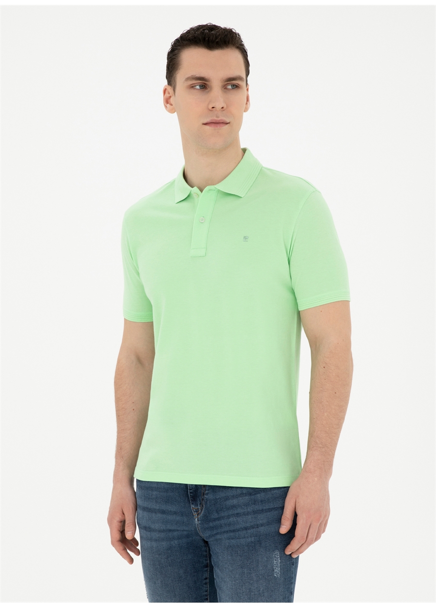 Pierre Cardin Düz Fıstık Erkek Polo T-Shirt SUNNY_2