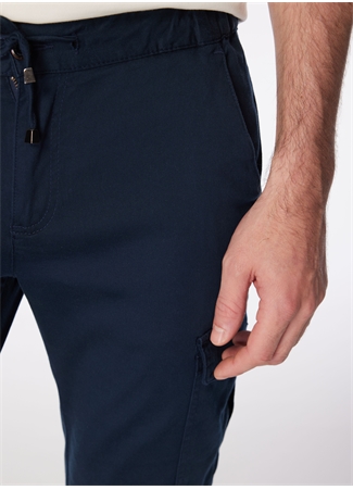 Pierre Cardin Normal Bel Normal Paça Regular Fit Lacivert Erkek Pantolon DELLA_3