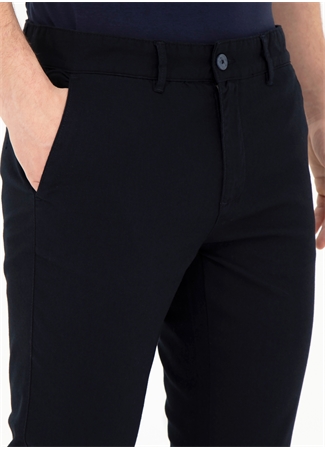 Pierre Cardin Normal Bel Normal Paça Slim Fit Lacivert Erkek Pantolon MALLOW_4