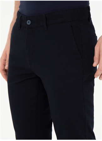 Pierre Cardin Normal Bel Normal Paça Slim Fit Lacivert Erkek Pantolon MALLOW_5