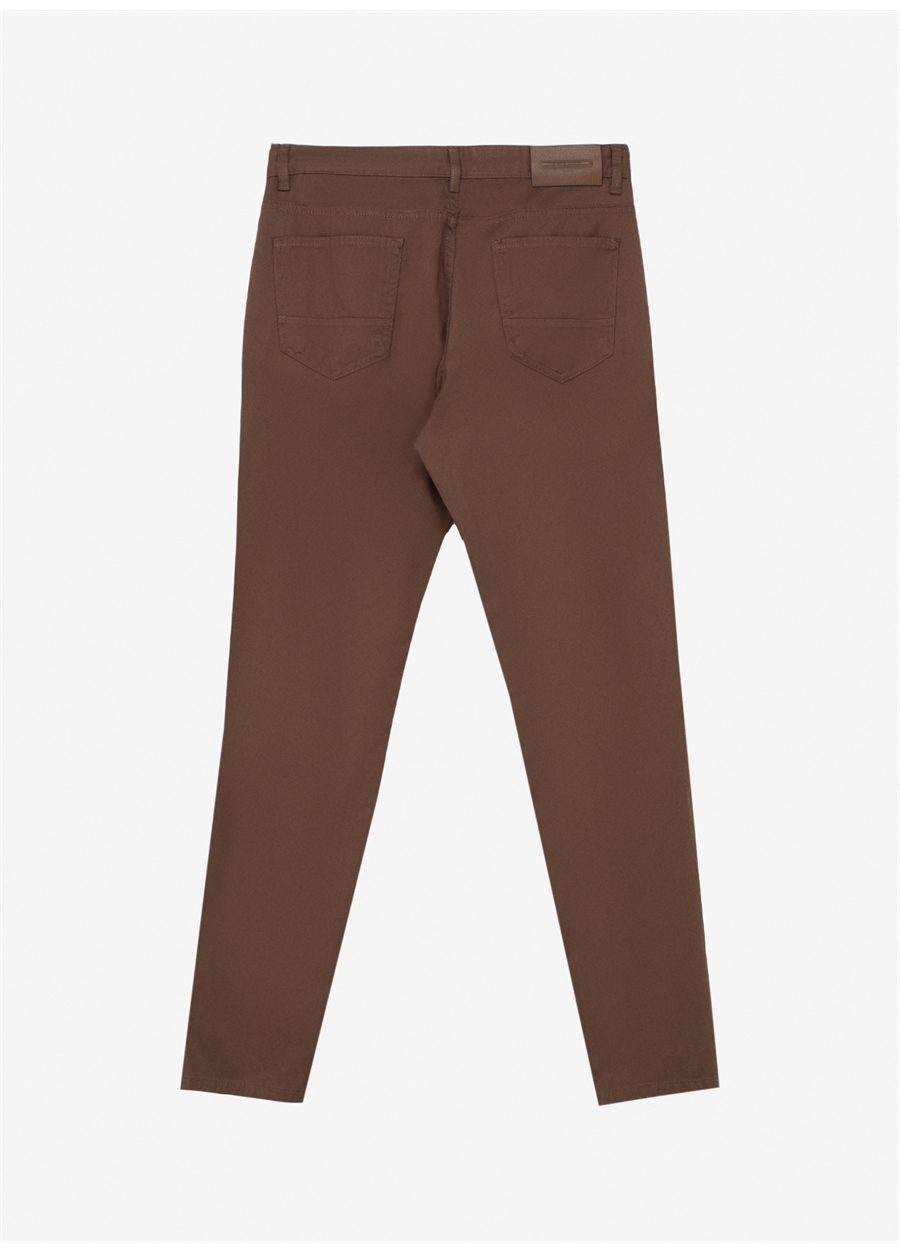 Pierre Cardin Normal Bel Normal Paça Slim Fit Kahve Erkek Pantolon LISMORE_1