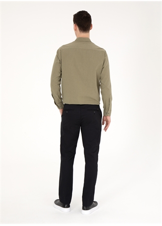 Pierre Cardin Normal Bel Normal Paça Regular Fit Siyah Erkek Pantolon RIVER_4