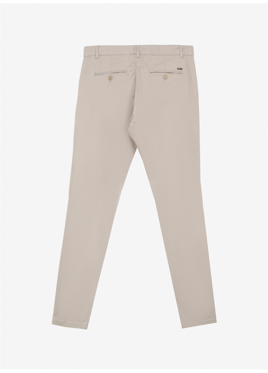 Pierre Cardin Normal Bel Normal Paça Slim Fit Bej Erkek Pantolon MALLOW_1