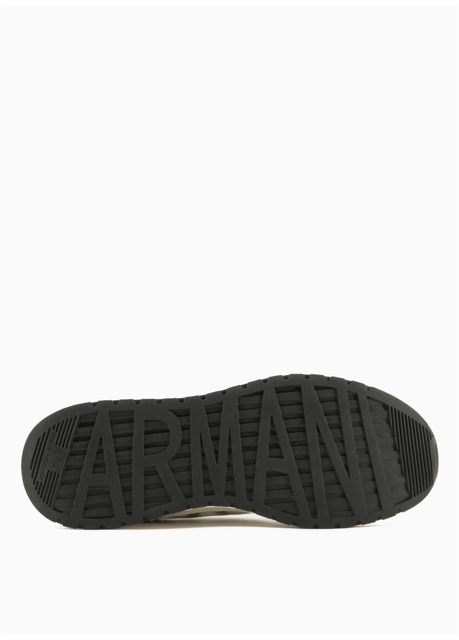 Armani Exchange Ekru - Gri - Yeşil Erkek Sneaker XUX090_4