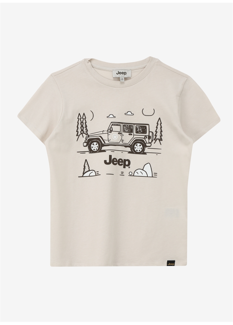 Jeep Baskılı Taş Erkek Çocuk T-Shirt J4SB-TSH12_0