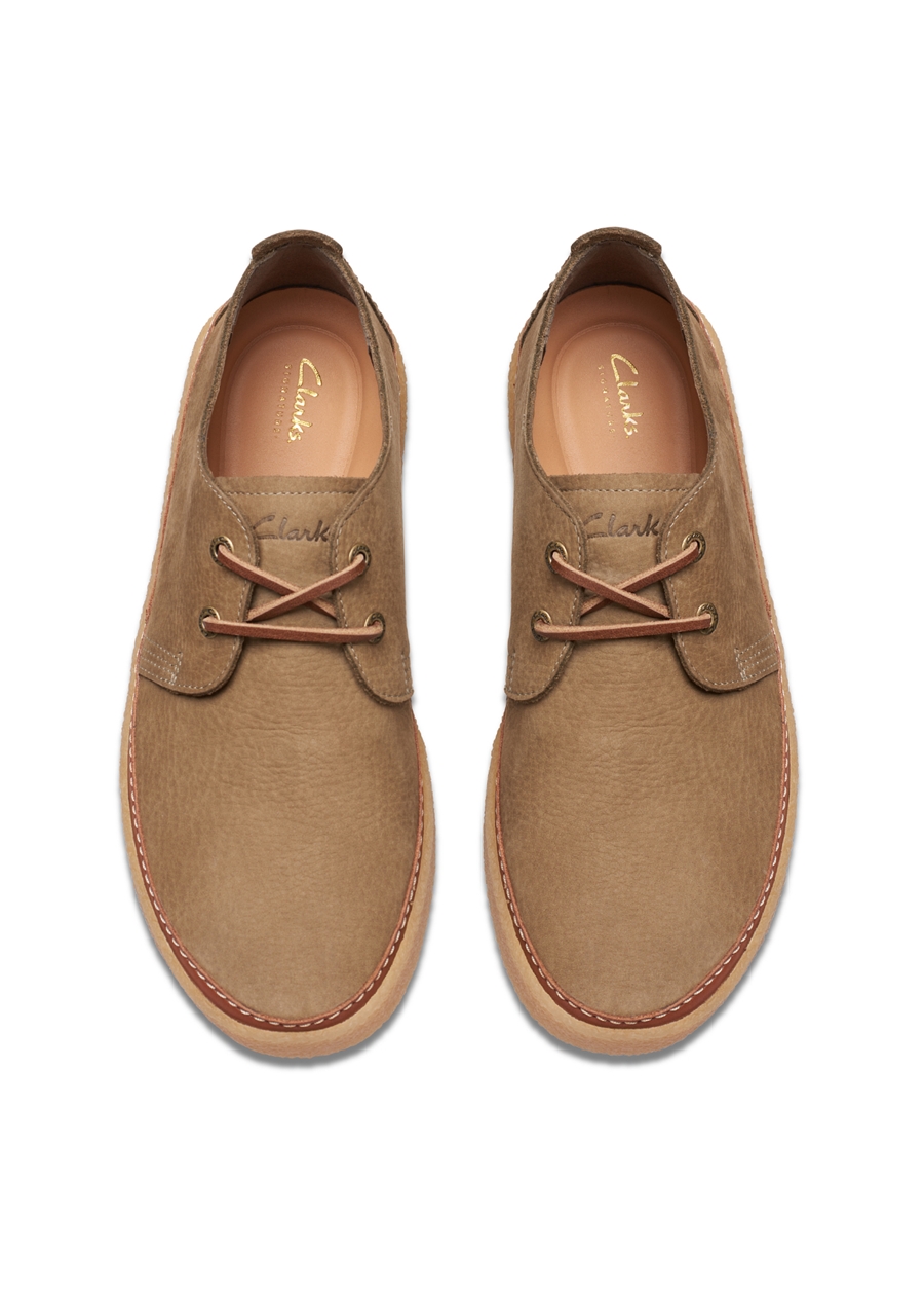 Clarks Nubuk Kahve Erkek Günlük Ayakkabı Clarkwood Low_4