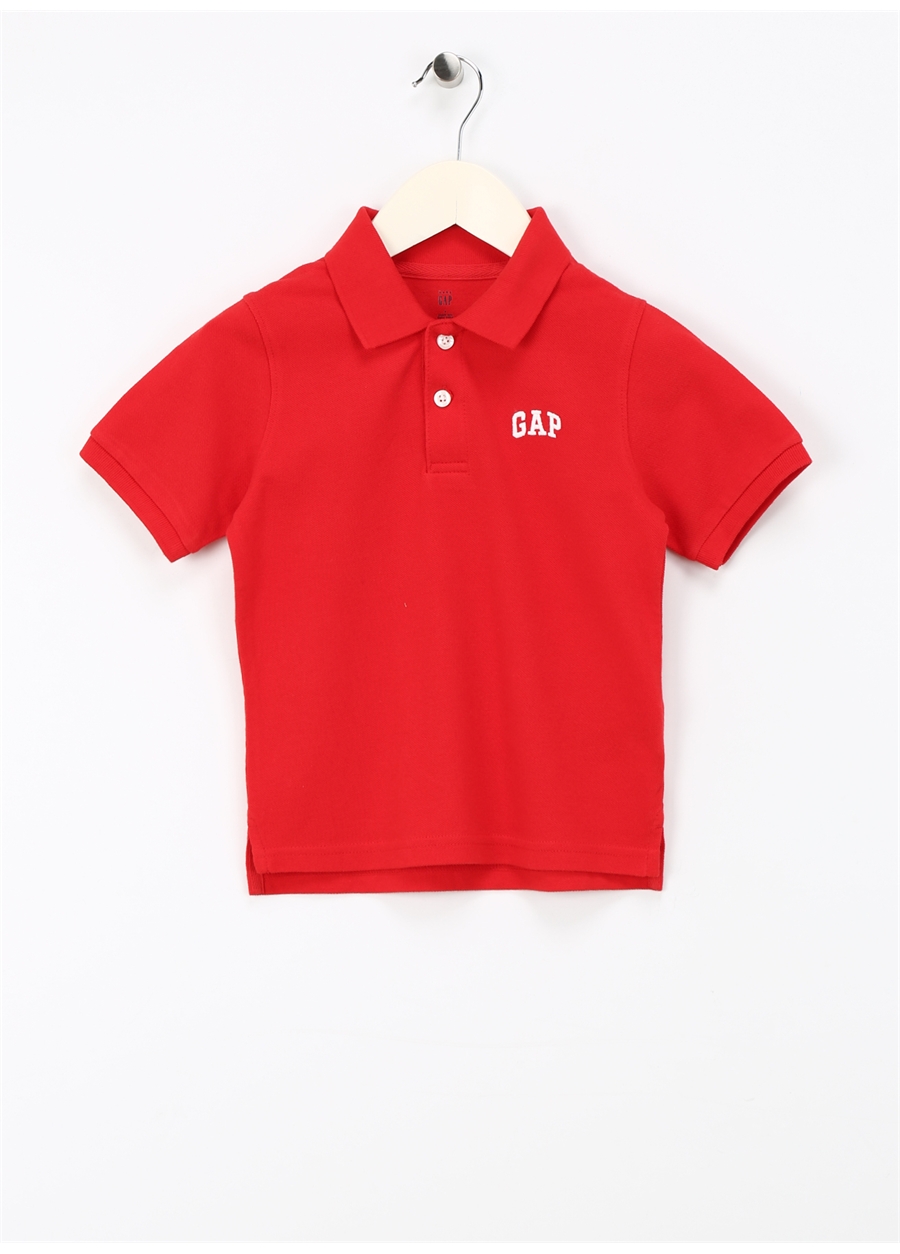 Gap Düz Kırmızı Erkek Polo T-Shirt 572587