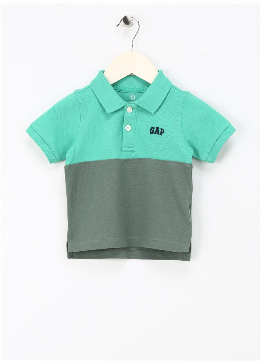 Gap Düz Yeşil Erkek Polo T-Shirt 868436-B
