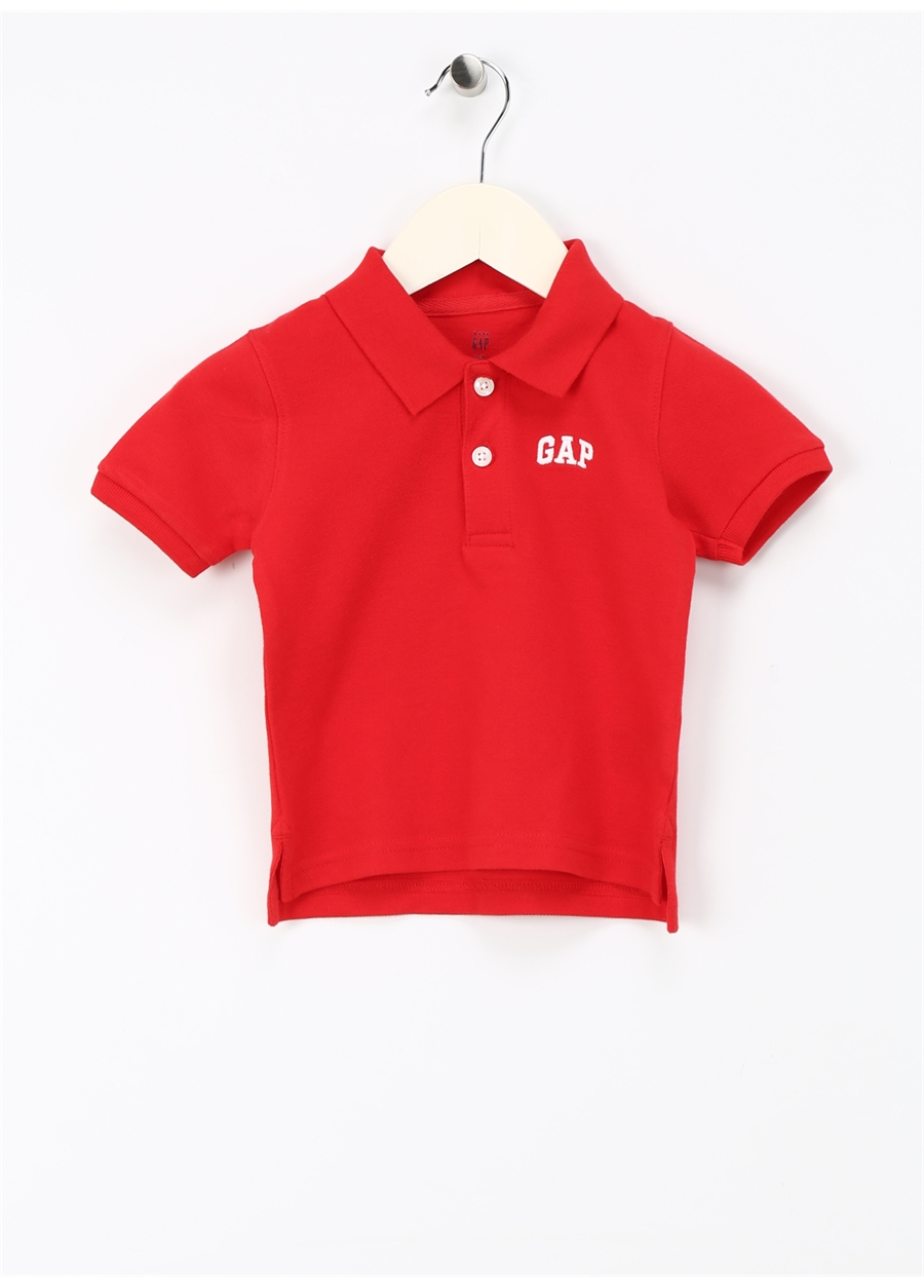 Gap Düz Kırmızı Erkek Polo T-Shirt 572587-B