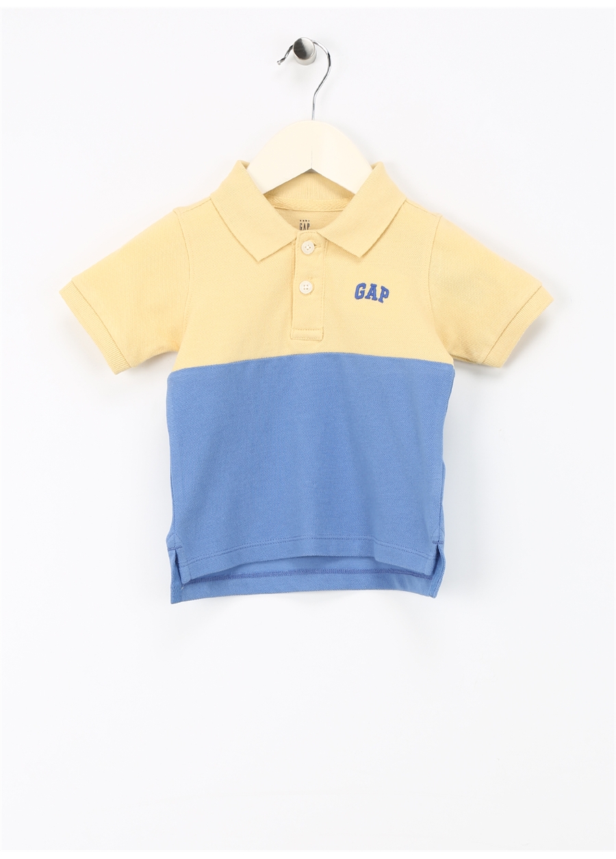 Gap Düz Kırık Beyaz Erkek Polo T-Shirt 868436-B