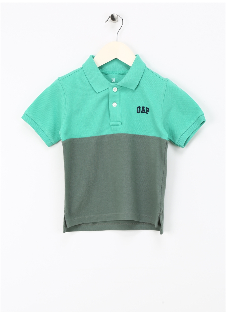 Gap Düz Yeşil Erkek Polo T-Shirt 868436