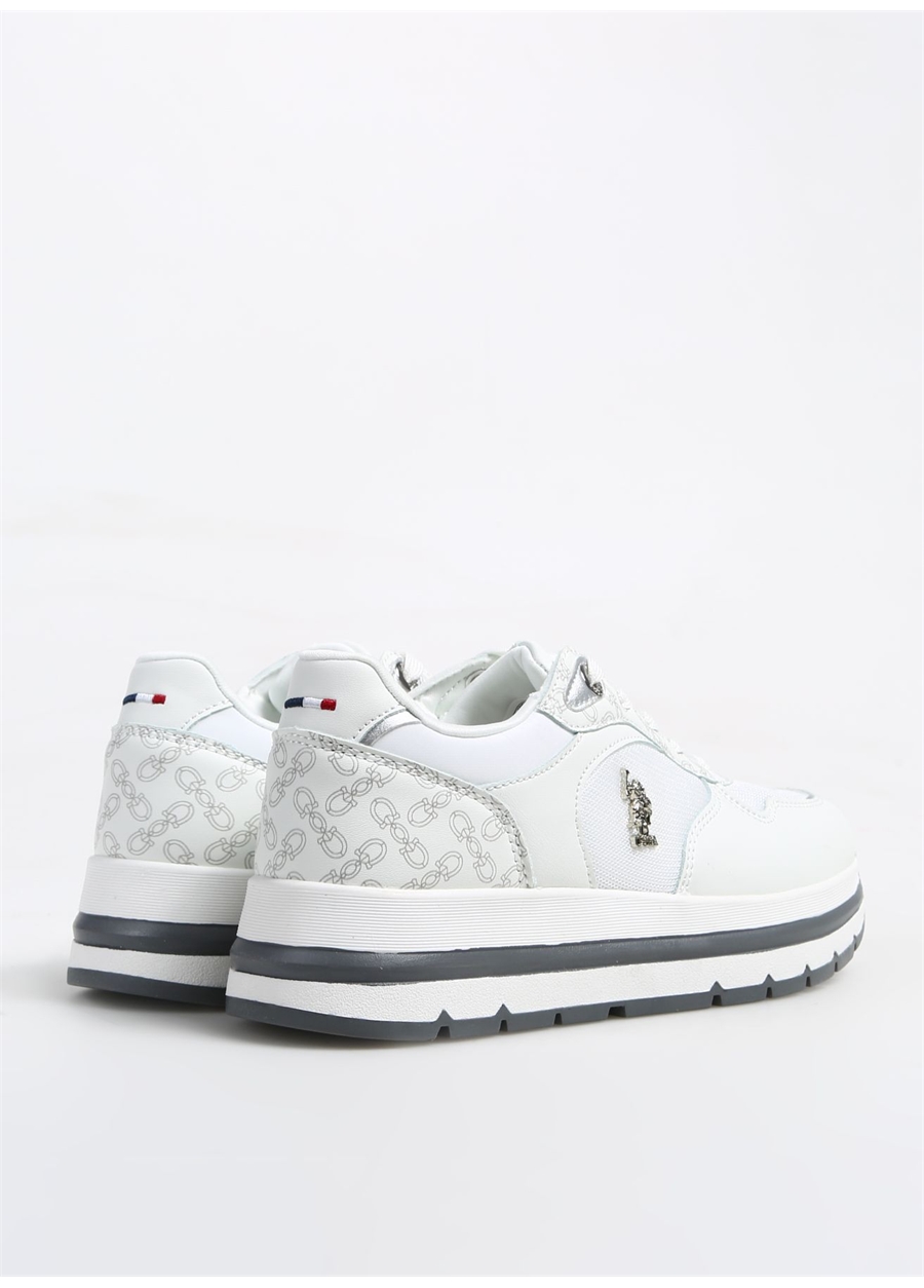 U.S. Polo Assn. Beyaz Kadın Sneaker A10153262312010_2