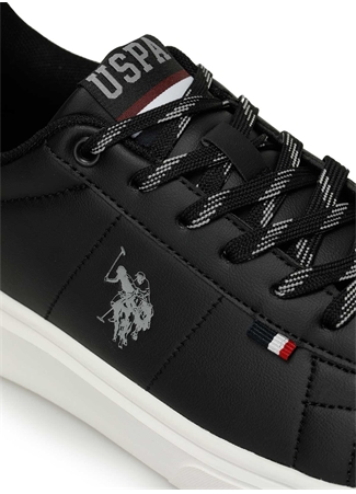 U.S. Polo Assn. Siyah Erkek Sneaker ARES 4FX_6