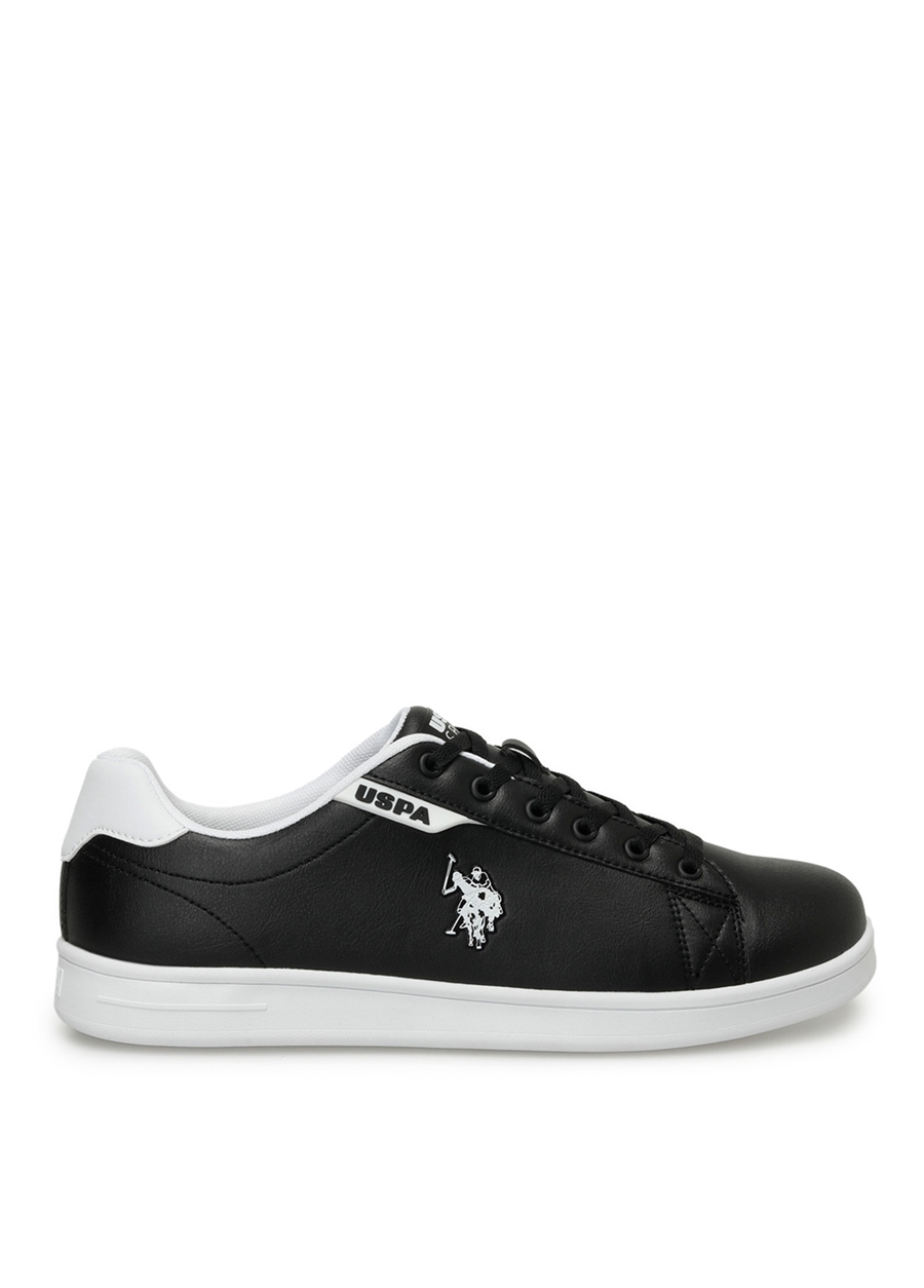 U.S. Polo Assn. Siyah Erkek Sneaker COSTA 4FX_0