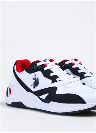 U.S. Polo Assn. Beyaz Erkek Sneaker HUSKY 4FX_4