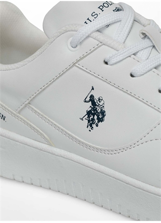 U.S. Polo Assn. Beyaz Erkek Sneaker LEE 4FX_5