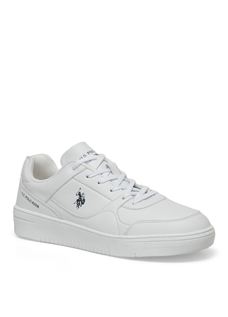 U.S. Polo Assn. Beyaz Erkek Sneaker LEE 4FX_6