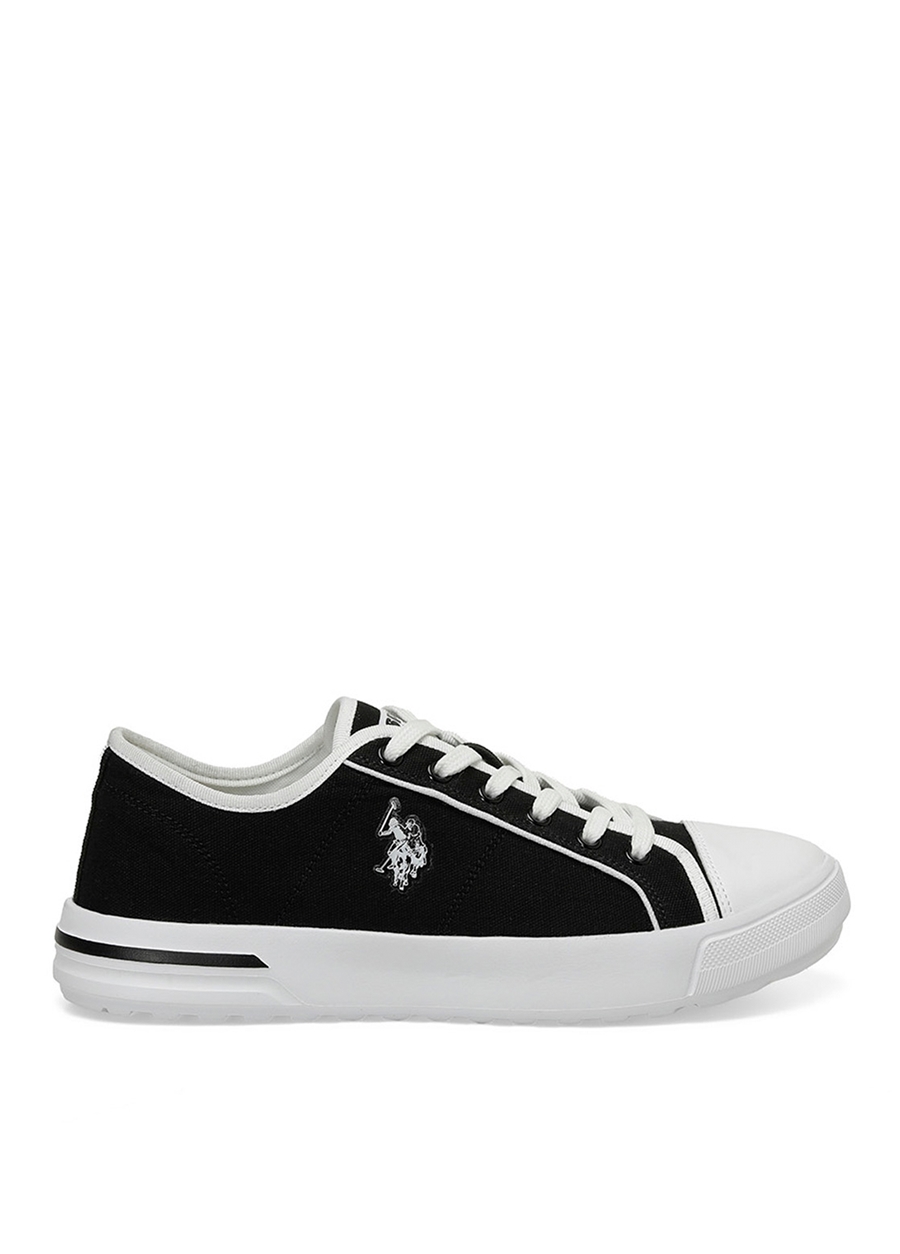 U.S. Polo Assn. Siyah Erkek Sneaker KANTO 4FX_0