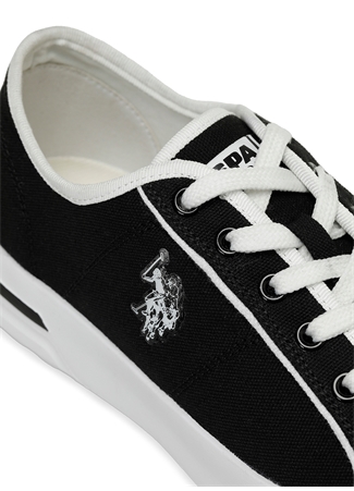 U.S. Polo Assn. Siyah Erkek Sneaker KANTO 4FX_6