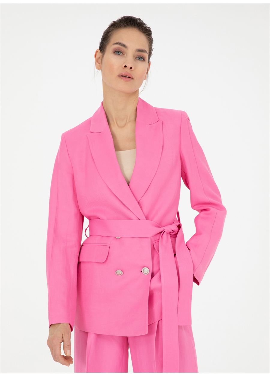 Pierre Cardin Regular Fit Pembe Kadın Ceket CLAY-C_2