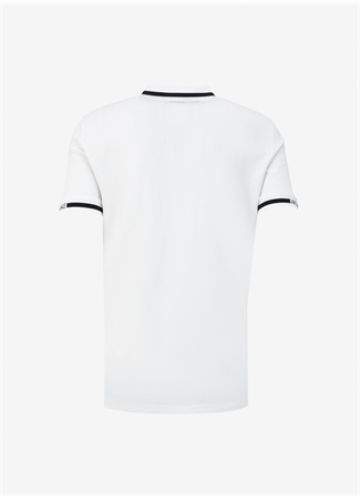 Armani Exchange Düz Kırık Beyaz Erkek Polo T-Shirt 3DZFLH ZJM5Z 1116_6