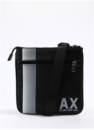 Armani Exchange Siyah Erkek 22X22,5X1 Cm Postacı Çantası 952489 4R818 00020 MAN's FLAT CROS_0