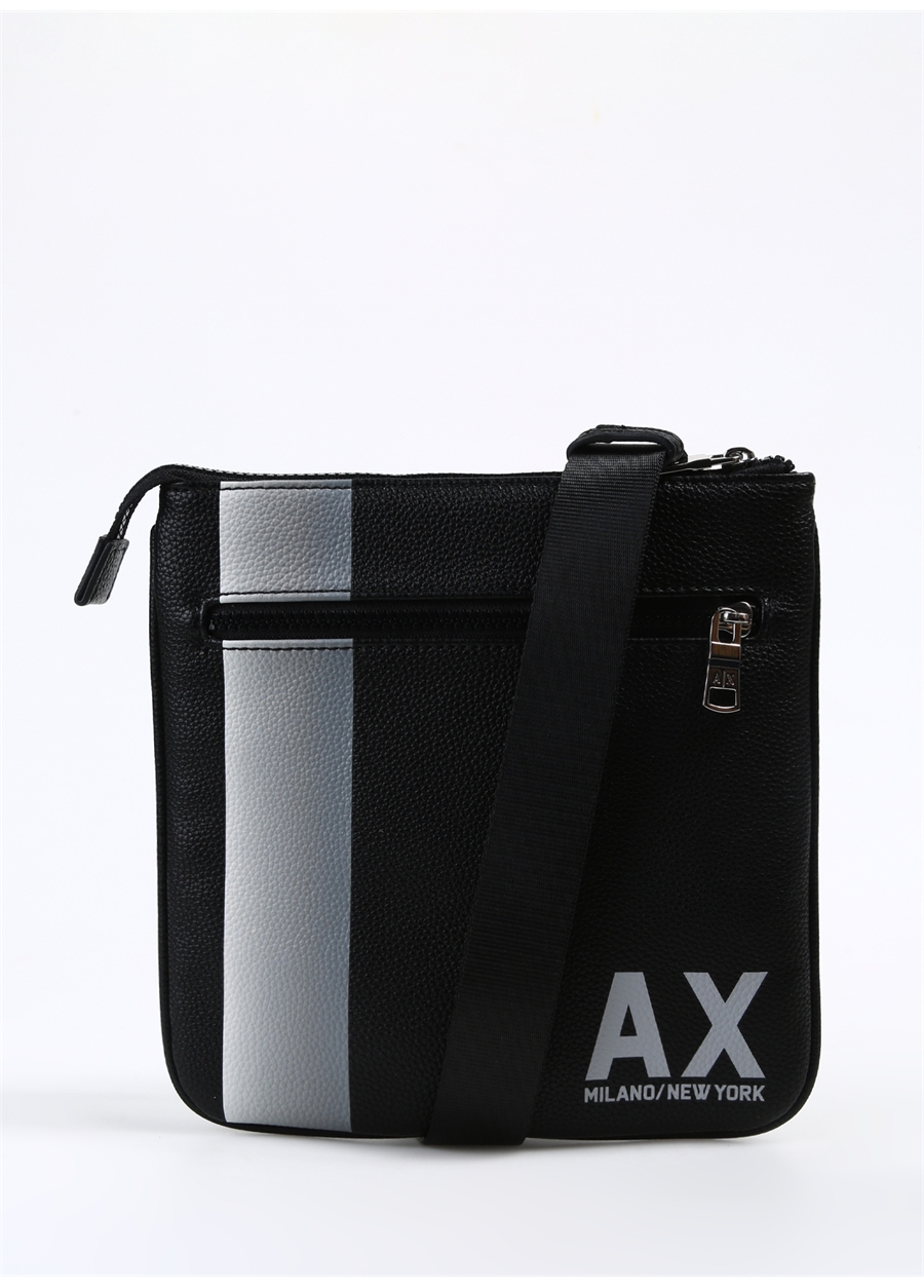 Armani Exchange Siyah Erkek 22X22,5X1 Cm Postacı Çantası 952489 4R818 00020 MAN's FLAT CROS_0