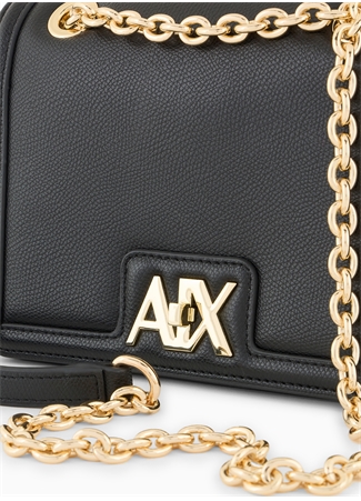 Armani Exchange Siyah Kadın 12X20x7 Cm Çapraz Çanta 9429864R73119921_3