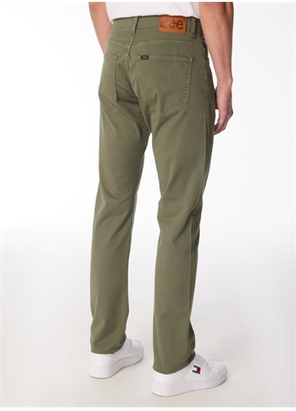 Lee Normal Bel Slim Fit Yağ Yeşili Erkek Chino Pantolon L72AA5708D31 Extrememotion Slim Pan_4