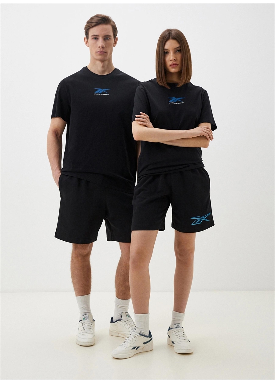 Reebok 100075845 CL UNIFORM Siyah Erkek Normal Kalıp Şort_0