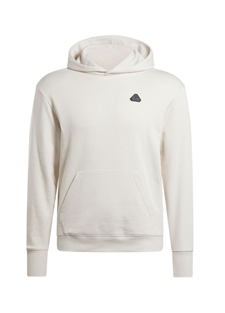 Reebok 100075814 ATR HOOPWEAR HOODIE Ekru Erkek Yuvarlak Yaka Standart Fit Sweatshirt_4