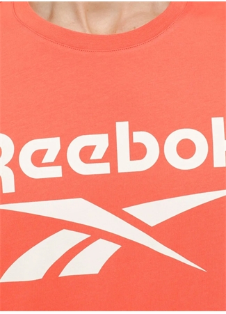 Reebok IU4085 REEBOK IDENTITY BIG LOGO Turuncu Erkek Yuvarlak Yaka Normal Kalıp T-Shirt_3