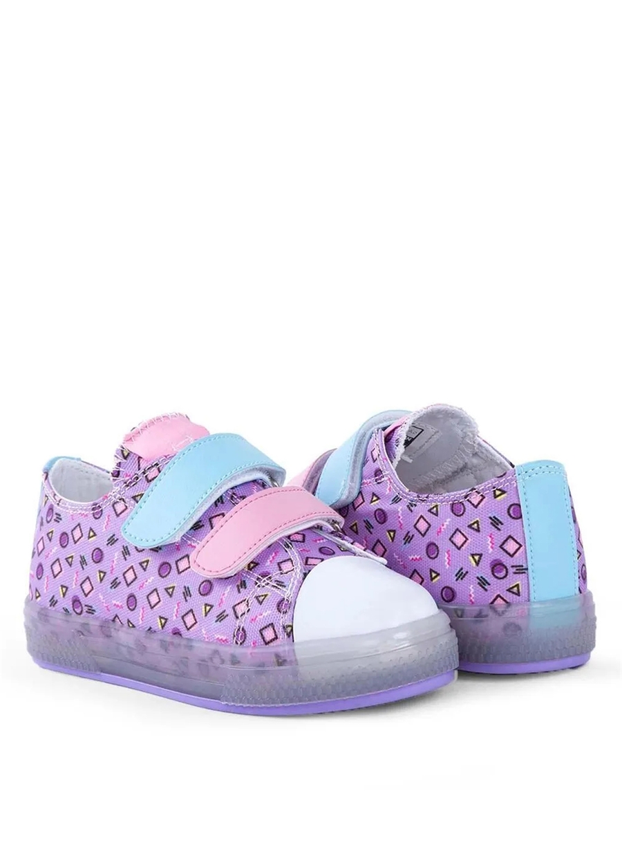 Buckhead Lila Kız Çocuk Sneaker BUCK4298 CHUCK SHAPE_4