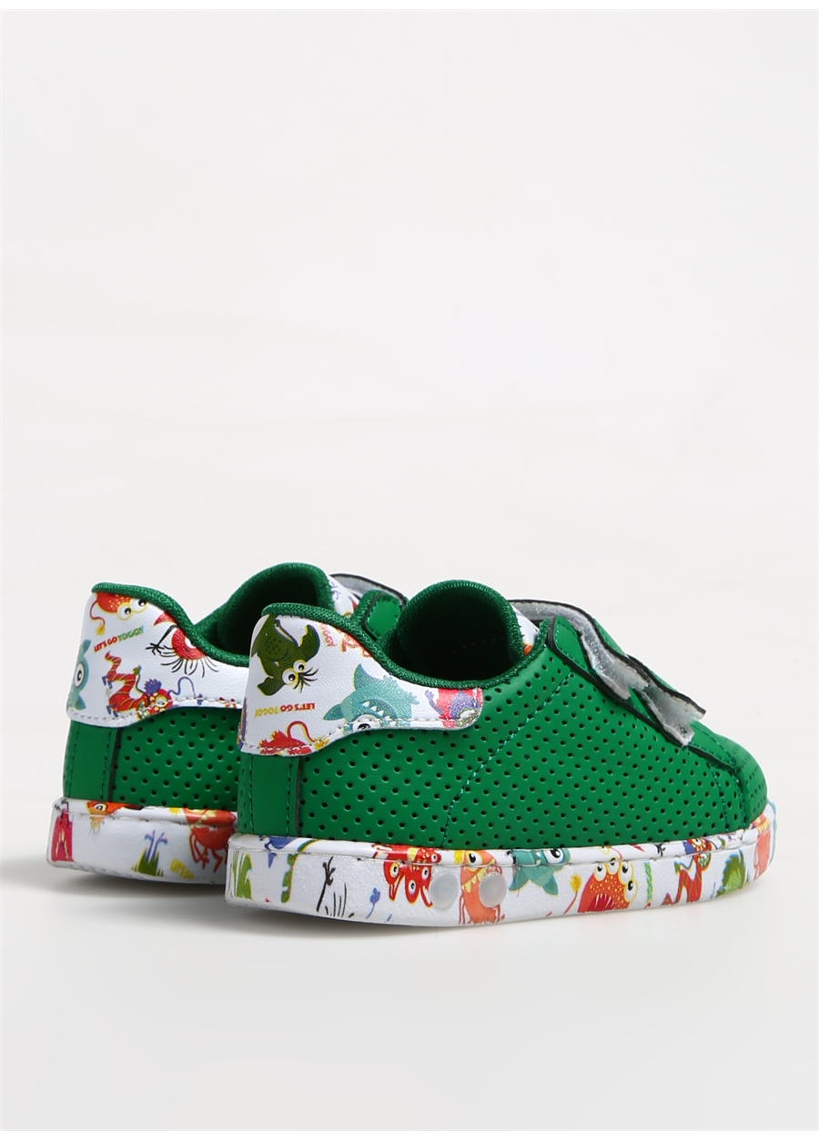 Benetton Yeşil Bebek Sneaker BN-31517_2