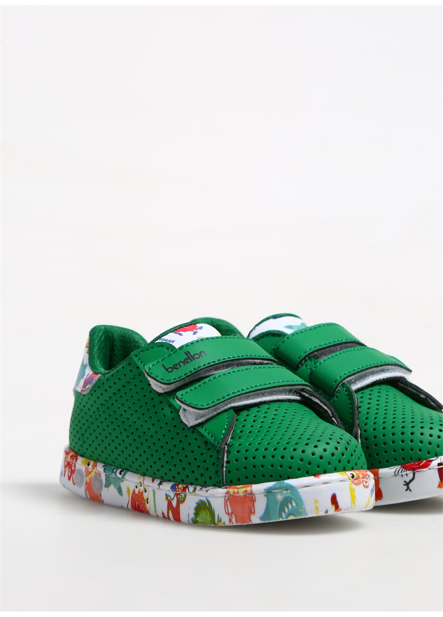 Benetton Yeşil Bebek Sneaker BN-31517_4