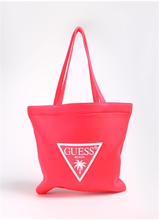 Guess Neon Pembe Kadın Plaj Çantası E2GZ06KCG70-NEON PEMBE