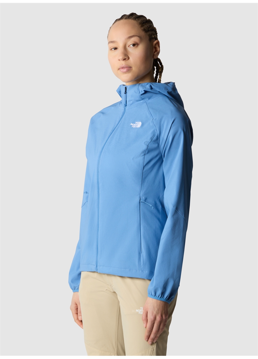 The North Face Mavi Kadın Kapüşon Yaka Standart Fit Sweatshirt NF0A7R2RPOD1_W NIMBLE HOODIE - EU