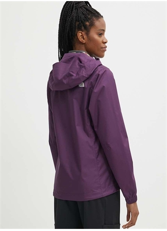 The North Face Mor Kadın Kapüşon Yaka Normal Kalıp Yağmurluk NF00A8BAV6V1_W QUEST JACKET-EU_5