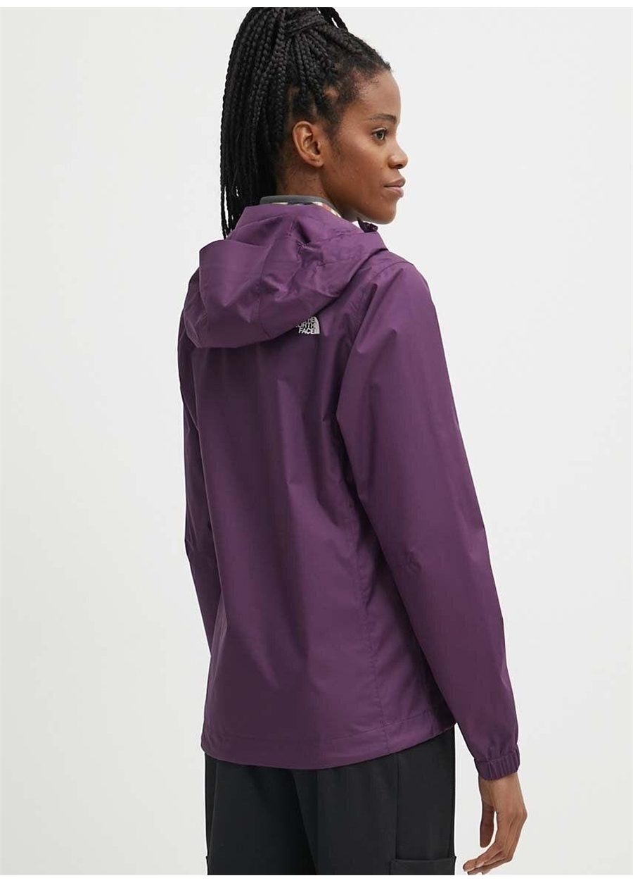 The North Face Mor Kadın Kapüşon Yaka Normal Kalıp Yağmurluk NF00A8BAV6V1_W QUEST JACKET-EU_5