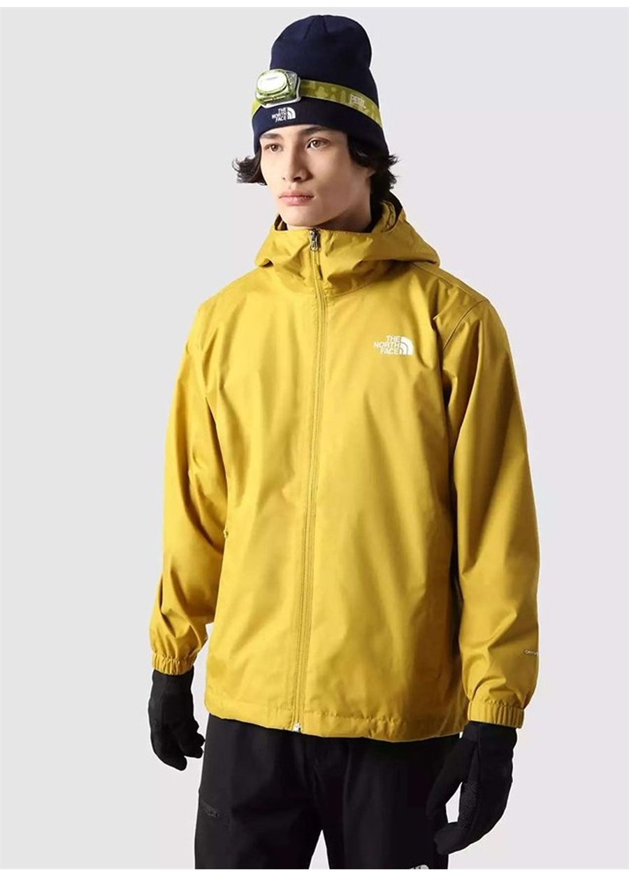 The North Face Sarı Erkek Kapüşon Yaka Normal Kalıp Yağmurluk NF00A8AZQOB1_M QUEST JACKET-EU_0