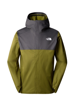 The North Face Yeşil Erkek Kapüşon Yaka Yağmurluk NF0A3YFMWOG1_M QUEST ZIP-IN JACKET_4