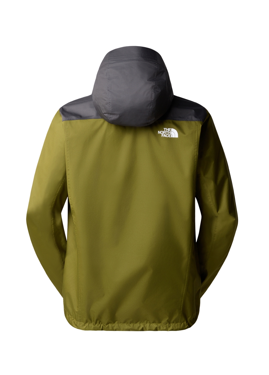 The North Face Yeşil Erkek Kapüşon Yaka Yağmurluk NF0A3YFMWOG1_M QUEST ZIP-IN JACKET_5