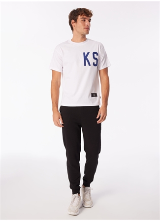 KARL LAGERFELD Lastikli Bel Slim Fit Siyah Erkek Eşofman Altı 705893500900