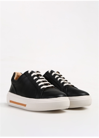 Clarks Siyah Kadın Deri Sneaker 26176307_1