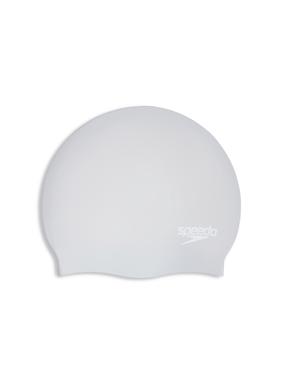 Speedo Beyaz - Gümüş Bone 8-0616817273-SPEEDO LONG HAIR CAP A