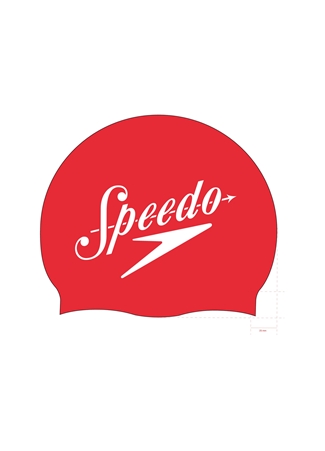 Speedo Kırmızı - Beyaz Unisex Bone 8-0838514614-SPEEDO SLOGAN PRT CAP_3